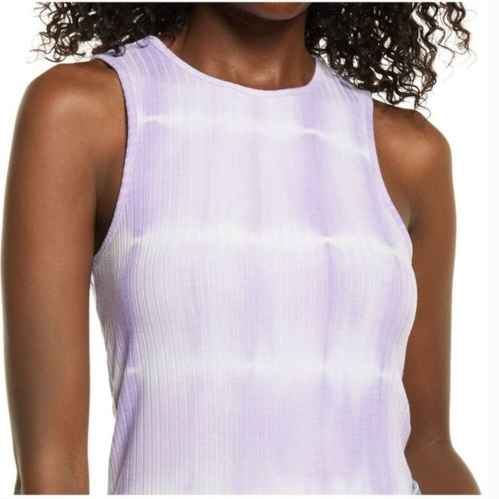 VERO MODA Women's Tie Dye Tank Top Purple Size M - Picture 1 of 3